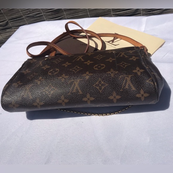 Rare Louis Vuitton Favorite MM Monogram Crossbody - Authentic w/ Receipt - Picture 11 of 13